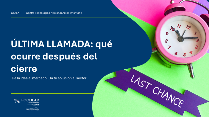 Últimos días para presentar propuestas al programa FOODLAB: qué ocurre después del cierre